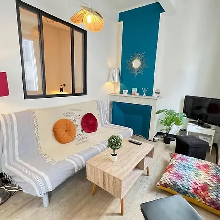 Charme Authenticite A Marseille, Camas Apartamento Marselha